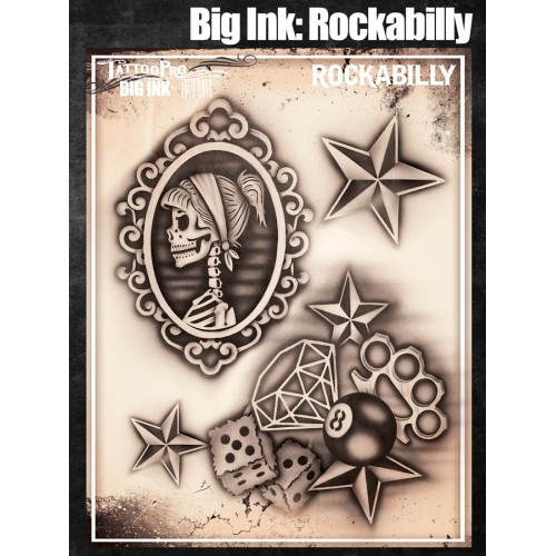 Airbrush Tattoo Pro BIG Rockabilly (BIG Rockabilly)